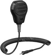стандартный горизонт mh-73a4b маленький черный динамик/микрофон: компактное и мощное коммуникационное устройство. логотип