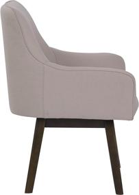 img 1 attached to 🌸 ELLE Décor Paige French Pink Home Office Chair