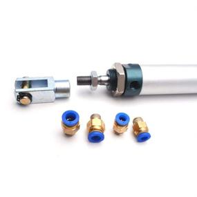 img 2 attached to 🔌 Sydien Pneumatic Cylinder Connector - MAL32X125