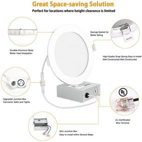 img 3 attached to 🌡️ Ultra Thin Gasonny - Adjustable Recessed Temperature Selection