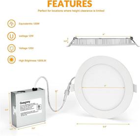 img 2 attached to 🌡️ Ultra Thin Gasonny - Adjustable Recessed Temperature Selection