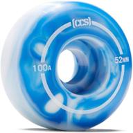 ccs skateboard wheels 52mm swirl logo