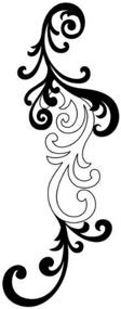 img 1 attached to 🌪️ Prima 920517 Foam Stamp - Swirls, 10-1/2 x 7-1/4 Inches - Donna Downey