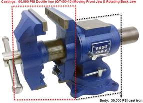 img 3 attached to 🔧 Yost 750E Rotating Bench Vise: The Ultimate Versatile Tool for Precision and Flexibility