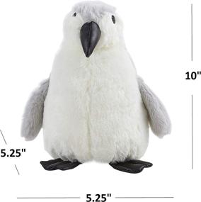 img 1 attached to 🐦 Morgan Home Premium Decorative Door Stopper - Cute & Funny Animal Door Stop Holders for Any Room - Plush Floor Door Stoppers Available in Various Adorable Designs - Approx. 12 x 9 x 8 Inches (Bird)