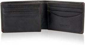img 4 attached to Visconti Multi Compact Leather Wallet Men's Accessories