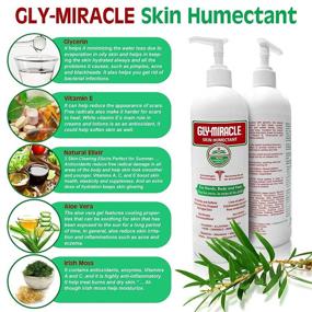 img 3 attached to 🧴 Gly Miracle Skin Humectant: Deep Nourishing Hydration for Dry, Cracked, Irritated Skin - 8 oz Pump Bottle