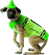 🎨 colorful style for your pooch: rasta imposta dog crayola crayon costume in green логотип