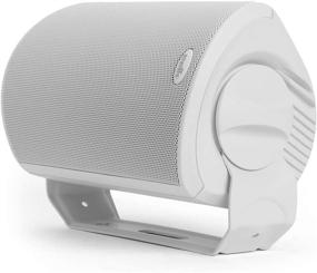 img 1 attached to 🔊 Polk Audio Atrium 6 Outdoor All-Weather Speakers - White, with Bass Reflex Enclosure for Wide Sound Coverage and Easy Speed-Lock Mounting System - Pair