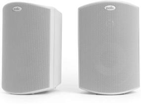 img 3 attached to 🔊 Polk Audio Atrium 6 Outdoor All-Weather Speakers - White, with Bass Reflex Enclosure for Wide Sound Coverage and Easy Speed-Lock Mounting System - Pair