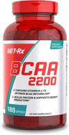 met rx® bcaa 2200 supplement count logo