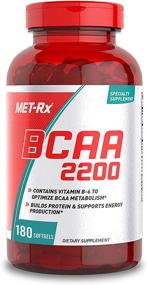 img 4 attached to MET Rx® BCAA 2200 Supplement Count