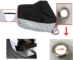 img 1 attached to 🏍️ Waterproof Motorcycle Dust Cover with Lock Holes for Indian Chief, Chieftain Roadmaster, Dark Horse, 116 Inches - XXXX Large at COPART