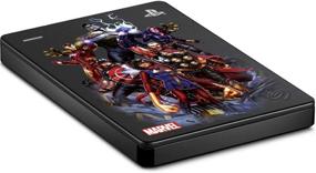 img 3 attached to 🎮 Seagate Game Drive for PS4 Avengers Assemble Edition - 2TB USB 3.0 External Hard Drive - Metallic Gray - Officially Licensed Compatibility with PS4