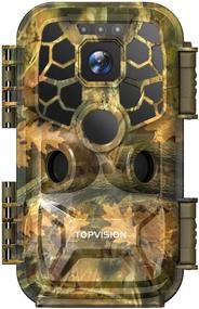 img 4 attached to 📷 Wireless Trail Camera, TOPVISION 4K Lite 24MP Bluetooth Game Camera, 0.2s Trigger Speed Hunting Camera with Night Vision Motion Detection and IP66 Waterproof for Outdoor Wildlife 120° Monitoring