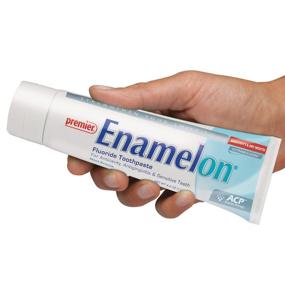 img 2 attached to 🦷 Enamelon Fluoride Toothpaste - 2 Pk: Ultimate Protection for Sensitivity, Gingivitis Prevention, Remineralization, Demineralization Inhibition, Dry Mouth Relief | 122 grams