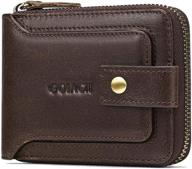 👝 genuine leather blocking wallet - ultimate men's essential accessory by goiacii logo