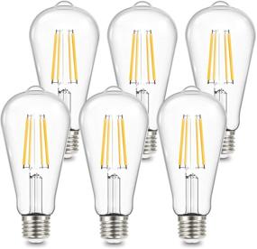 img 4 attached to 💡 Dimmable Vintage Linkind Filament Bulb - An Equivalent LED Substitute