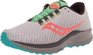 👟 saucony women's canyon tr trail running shoe: conquer the trails in style and comfort logo