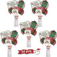 holiday christmas supplies decorations centerpiece logo