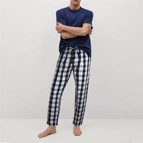 img 3 attached to Ocean Secret Cotton Pajama Pockets Men's Clothing