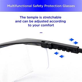 img 3 attached to Adjustable Wide Vision Protective Lightweight Fog Proof Occupational Health & Safety Products