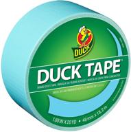 🦆 duck 240980 frozen blue color tape - 1.88-inch x 20 yards, single roll: versatile and vibrant adhesive for crafts and decor logo
