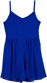 img 3 attached to Amy Byer Girls Romper Sunset Girls' Clothing