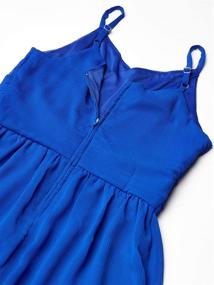 img 2 attached to Amy Byer Girls Romper Sunset Girls' Clothing