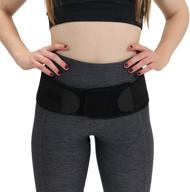 sacroiliac support si loc hip belt - small/medium - men and women's lumbar lower back joint pelvic posture support logo