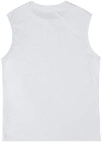 img 2 attached to UNACOO Tanktops Crewneck Sleeveless Undershirts