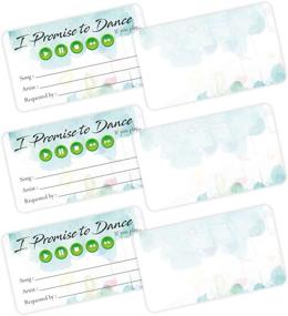 img 2 attached to 🎵 Wedding DJ Prom Dance Party Song Request Cards (Pack of 100) - 3.5" x 2" Music Suggestion Cards