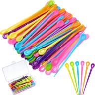 180 piece plastic hair curling roller pins in vibrant colors - perfect christmas and valentine's day gift for hair styling (rose red, green, yellow, blue, orange, purple) logo