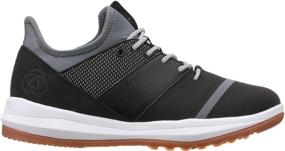 img 2 attached to Athalonz White EnVe Golf Shoe Men's Shoes