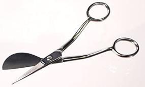 img 1 attached to 🪡 Janome 6-Inch Half Moon Applique Scissors