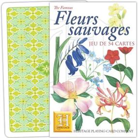 img 3 attached to Heritage Playing Cards SG_B000LSWANQ_US Flowers