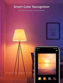 img 2 attached to 🏠 Govee Smart Dimmable Assistant: A Decorative Equivalent