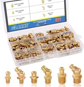 img 4 attached to Glarks 106 Pieces Metric Fittings Assortment