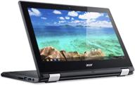 💻 acer c738t 11.6 ips touchscreen convertible 2-in-1 chromebook laptop, intel celeron n3150 quad-core up to 2.08ghz, 4gb ram, 16gb emmc, 802.11ac wifi, usb 3.0, hdmi, chrome os (renewed) logo