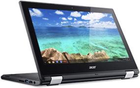 img 4 attached to 💻 Acer C738T 11.6 IPS Touchscreen Convertible 2-in-1 Chromebook Laptop, Intel Celeron N3150 Quad-Core up to 2.08GHz, 4GB RAM, 16GB eMMC, 802.11ac WiFi, USB 3.0, HDMI, Chrome OS (Renewed)