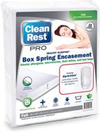 🛌 full size box spring encasement: complete protection for your mattress support logo