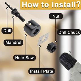 img 2 attached to 🛠️ EONLION Mandrels: Efficient Plywood Drywall Installation Made Easy