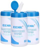 🏥 eenk hospital grade hand wipes - disinfecting wipes, 60ct (3 pack), tasteless, 5.5×7.1in, 180 count logo