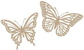 img 4 attached to Spellbinders GLP 141 Butterflies Glimmer Plate