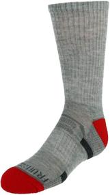 img 2 attached to 🧦 Fruit of the Loom Boys Every Day Active 6 Pack Crew Sock: Optimizing Comfort and Durability!