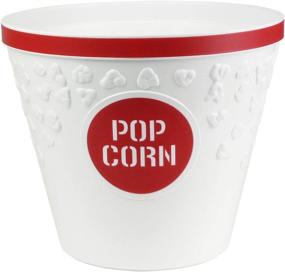 img 3 attached to Hutzler Popcorn Buckets Set Red: The Perfect Addition to Your Movie Nights