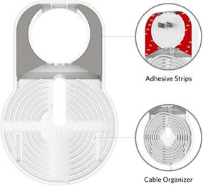 img 1 attached to 🔌 Enhance Your Google Nest WiFi Setup with Aobelieve Outlet Mount - 3 Pack