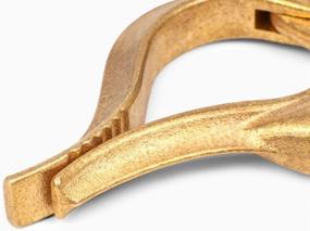 img 2 attached to RX WELD T-style Welding Ground Clamp 🔌 300-Amp, Brass: Ensuring Reliable Welding Connections for Optimal Performance