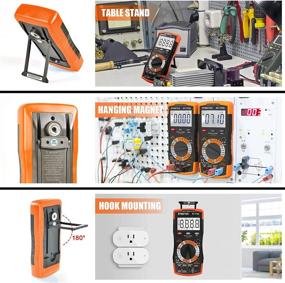 img 2 attached to 🔧 BTMETER BT-770S Multimeter: Manual Ranging Electric Meter for AC DC Volt Amp Ohm Capacitance Frequency with Continuity Tester, Auto Backlit - Perfect for Automotive, Hobbyist, and Home Electrical Needs