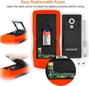 img 1 attached to 🔧 BTMETER BT-770S Multimeter: Manual Ranging Electric Meter for AC DC Volt Amp Ohm Capacitance Frequency with Continuity Tester, Auto Backlit - Perfect for Automotive, Hobbyist, and Home Electrical Needs